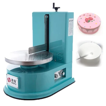 Kek Krem Kaplama dolum makinesi Kek Yayma Makinesi Otomatik Yuvarlak Krema Makinesi