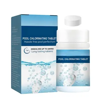 Klor Tabletleri Havuz İçin 100 adet/kutu Yüzme Havuzu Köpük Arıtıcı İyon Hapları Klor