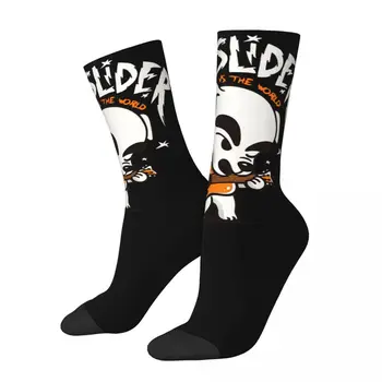 Komik çoraplar Erkekler için KK KAYMAK Hip Hop Vintage Hayvan Geçişi Yeni Ufuklar Mutlu Dikişsiz Desen Baskılı Ekip varis çorabı