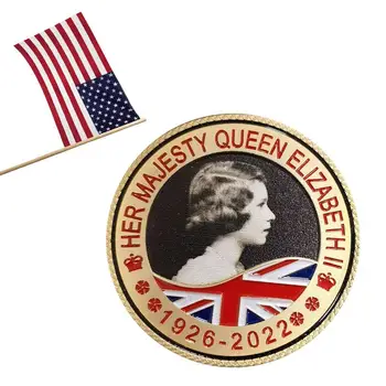 Kraliçe Elizabeth II Hatıra Parası İngiltere Kraliçesi 1926-2022 Majestelerinin Anısına Kraliyet Hatıraları Dolaşımsız