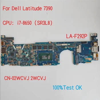 LA-F292P Dell Latitude 7390 İçin Laptop Anakart ı5 ı7 CN-02WCVJ 2WCVJ CM3RM 0CM3RM %100 % Test TAMAM