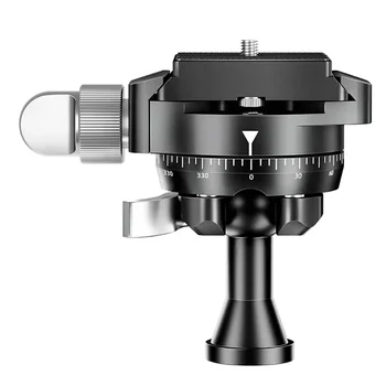 Mini Ters Top kamera yatağı KA18 Panoramik Ters Kamera Ballhead ile 1/4 3/8 vidalı bağlantı SLR Kamera için