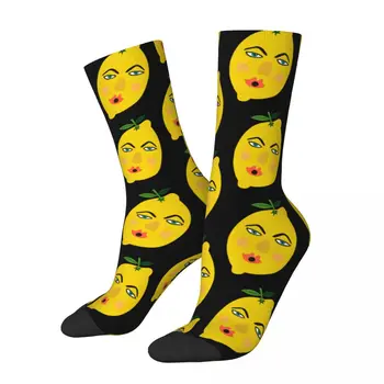 Moda Erkek Erkek Çorap Yenilik Kaprisli Limon Çorap Kaykay kadın Çorap İlkbahar Yaz Sonbahar Kış