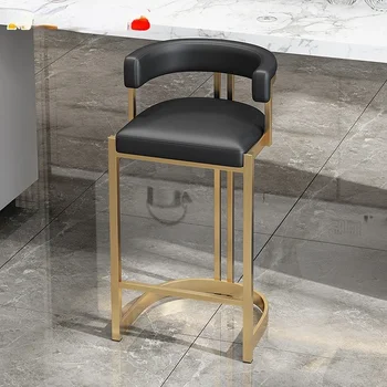 Modern Ferforje bar sandalyeleri Salon Mutfak yemek sandalyeleri Rahat Arkalığı Kişilik Yaratıcı Mobilya Sandalye