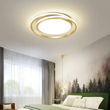 Modern Minimalist Beyaz Siyah LED Tavan Lambası Oturma Odası Yatak Odası Çalışma Yeni Tip Avize iç mekan aydınlatması Dekoratif Fikstür