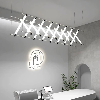 Modern sadelik avizeler iç mekan aydınlatması Tavan lambası asılı ışıklar led avizeler oturma odası için iç mekan aydınlatması