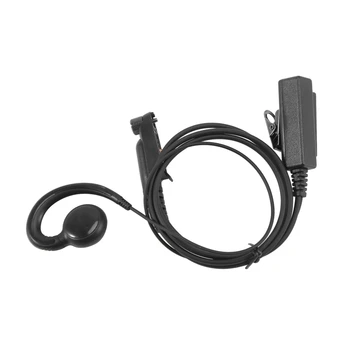 Motorola GP328PLUS 338 artı GP344 GP388 G Tipi Kulak Kancası Kulaklık Kulaklık Mikrofon