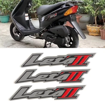 Motosiklet scooter Çıkartmalar Vücut Fairings Çıkartmaları logo çıkartması Suzuki Let ZZ Let 4