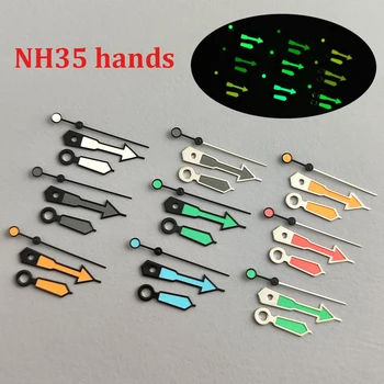 NH35 eller NH36 eller izle eller izle pointer yeşil süper parlak için uygun NH34 NH35 NH36 hareket izleme aksesuarları