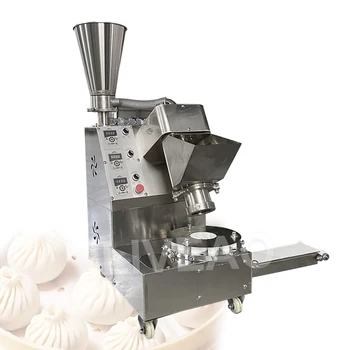 Otomatik Baozi Dolum Makinesi Ayarlanabilir Boyut ve Kalınlık Buğulanmış Çörek Üreticisi
