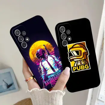 Oyun PUBG telefon Kılıfı için Samsung Galaxy Not 20 10 Artı Ultraa Lite J5 A81 J7 2016 J6 J4 Pro Yumuşak Kapak