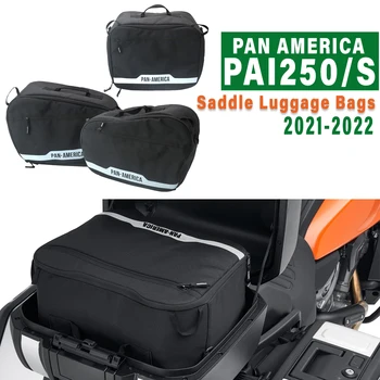 Pan Amerika PA1250 Aksesuarları motosiklet çantası Astar Çanta için Harley PA 1250 S RA1250 2021-2022 Eyer Bagaj İç Su Geçirmez