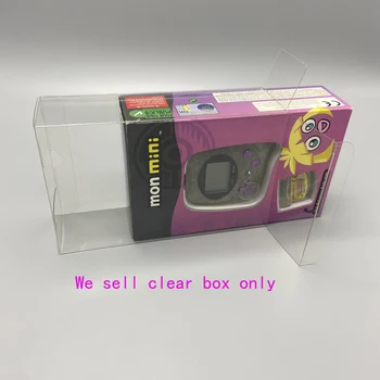 PET plastik kutu poke mon mini gamepad pal versiyonu saklama kutusu Şeffaf Ekran Kutusu