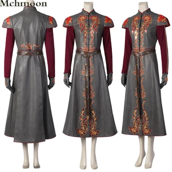 Prenses Rhaenyra Cosplay Kostüm Tam Set Ejderha Evi Yetişkin Kadın Kıyafet Yarım Yıl Kraliçe Ceket Ceket Custom Made Elbise