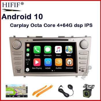 PX5 4G RAM 64G ROM Android 10 DSP IPS AV Çıkışı araç DVD oynatıcı OYNATICI Toyota Camry 2007 2008 2009 2010 GPS navigasyon radyo stereo