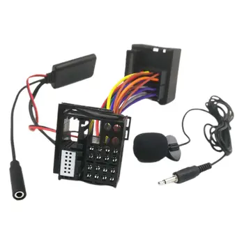 Radyo AUX Kablosu Adaptörü 12Pin Mikrofon ile Stereo Kablo Demeti Radyo Alıcısı C2 C3 C5 C6 C8 RD4