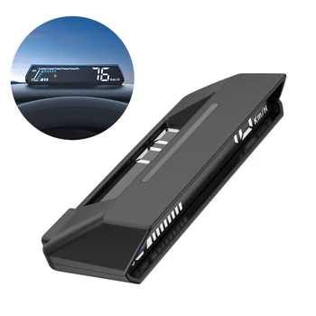 S100 Head-Up dijital ekran Evrensel Alarm Hatırlatma Ölçer Hız Göstergesi Elektronik Hız Saati Araba Kilometre Bilgileri