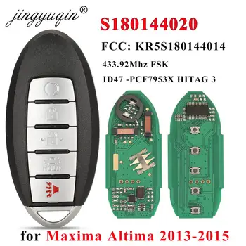 S180144020 Prox Akıllı Uzaktan Araba Anahtarı Fob 433MHz ID47 Nissan Altima Maxima için 2013 2014 2015 KR5S180144014 Anahtarsız 7812D-S180014