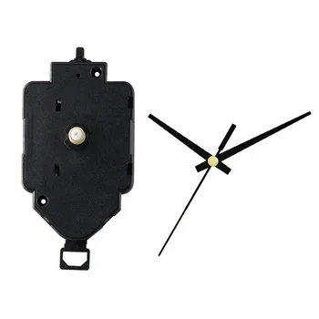 Sarkaçlı saat Hareketi Mekanizması Kuvars Clockwork Motor Saat Eller Tamir için Yedek DIY duvar saati Parçaları