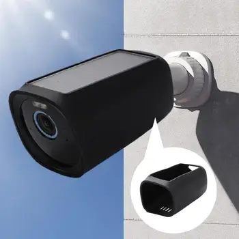 Silikon monitörlü kamera Koruyucu Kapak UV geçirmez Eufy Cam 3 Kablosuz Güvenlik Kamera Güvenlik Kamera Koruyucu Kılıf