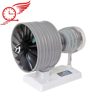 Simüle Uçak Turbofan Motor Modeli Havacılık Turbofan Başlangıç DIY Monte Model Oyuncak