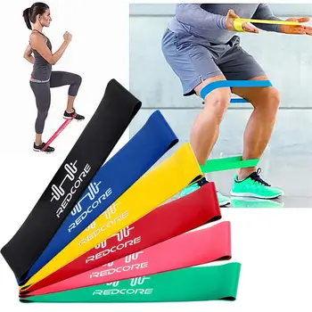 Spor fitness ekipmanı Antreman Lateks elastik bantlar Direnç Bantları Yoga Kauçuk Döngüler Spor Eğitim Ekipmanları