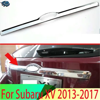 Subaru XV 2013-2017 için ABS Krom Arka Bagaj kapı pervazı Kapak Bagaj Kapağı