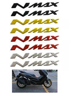 Tankı Amblemi Çıkartmalar Motosiklet 3D Çıkartmalar Çıkartmaları N-MAX Logo Aplike Yamaha NMAX İçin N MAX N-MAX 155 250 400 125 su geçirmez