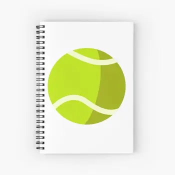 Tenis Spiral günlük defteri Kadın Erkek Memo Not Defteri 120 Sayfa Yazma Günlüğü Günlük Notlar Çalışma Okul Çalışma