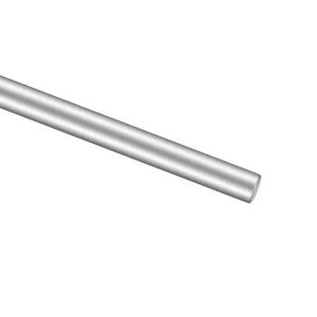 uxcell Paslanmaz Çelik Katı Yuvarlak Çubuklar Metal Torna Çubuk Stok DIY Craft için 300mm x 2mm 2 adet
