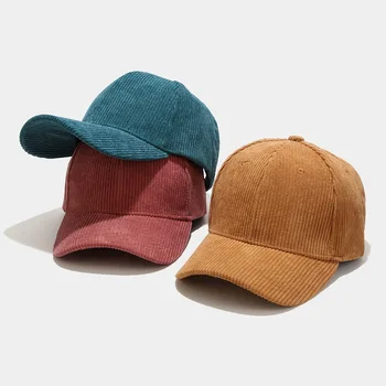 Vintage beyzbol şapkası Kadın Erkek Açık Ayarlanabilir Kadife beyzbol şapkası Unisex Hip Hop Gorras Snapback Kapaklar Erkekler için Tenis şapkası