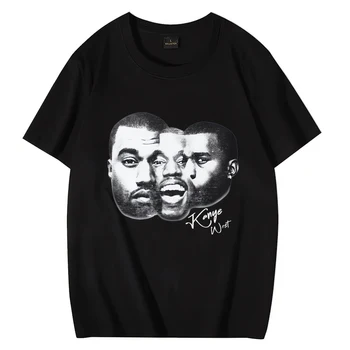 Vintage Kanye West Mezuniyet T Shirt 2024 gerileme Grafik Üstleri Erkekler Kadınlar Pamuk Hip Hop streetwear kısa kollu Unisex Tees