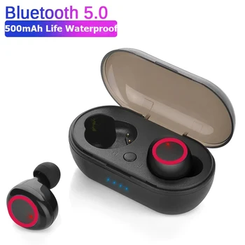 Y50 Tws kablosuz bluetooth Kulaklık Fone Kulaklık Dokunmatik Kontrol kablosuz bluetooth mikrofonlu kulaklık spor bluetooth kulaklıklar