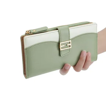 Yeni Cüzdan Moda bozuk para cüzdanı Bayanlar Kadınlar için Uzun Debriyaj Cüzdan cep telefonu Çanta kart tutucu PU Deri Çanta Toptan