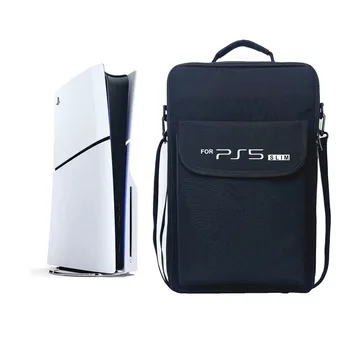 Yeni PS5 İnce Taşıma çantası Taşınabilir Depolama omuzdan askili çanta Koruyucu Kapak Sırt Çantası Playstation 5 Slim için Oyun Aksesuarları