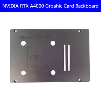 YENİ Geldi Kurulu Soğutma Fanı backboard arka panel siyah NVIDIA RTX A4000 Grpahıc Kartı