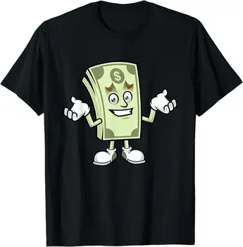 YENİ sınırlı Dolar Tembel Cadılar Bayramı Kostüm Komik Para Hediye Fikri Tee T-Shirt S-3XL