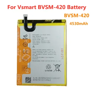 Yüksek Kalite 4530mAh BVSM 420 Pil VSMART BVSM-420 BVSM420 Telefonu Yedek Piller Bateria Stokta