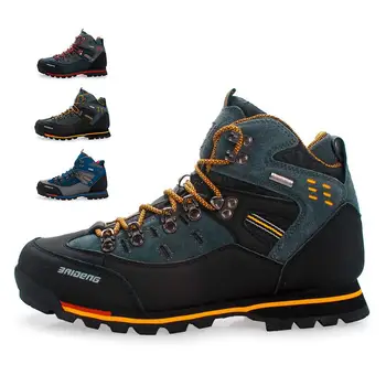 Yürüyüş ayakkabıları Erkekler Kış Dağ Tırmanışı trekking botları En Kaliteli Açık Moda Rahat Kar Botları