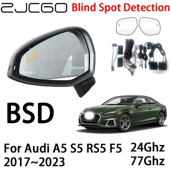 ZJCGO araç BSD Radar Uyarı Sistemi Kör Nokta Algılama Güvenlik Sürüş Uyarısı Audi A5 S5 RS5 F5 2017~2023