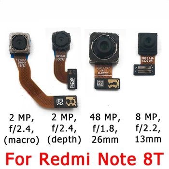 Ön Arka Arka Kamera Xiaomi Redmi İçin Not 8 T 8 T Ana Bakan Frontal Selfie Kamera Modülü Yedek Yedek parça