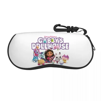 Özel Gabbys Dollhouse Gözlük Durumda Şık Karikatür Animasyon Tv Kabuk Gözlük Durumda Güneş Gözlüğü Kutusu