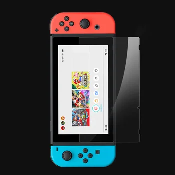 Şeffaf Çizilmeye Dayanıklı Temperli Cam Ekran Koruyucu Film Nintendo Anahtarı için Lite Oled Konsolu Gamepad Aksesuarları