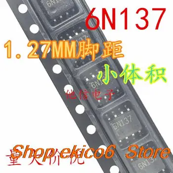 10 adet Orijinal stok 6N137 1.27 MM SOP-8 6N137S