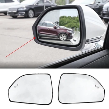 Araba Yan Dikiz Aynası Cam İsıtma Kör Nokta Yardımı Lincoln MKZ 2014-2020 İçin araba yedek parçaları Parçaları