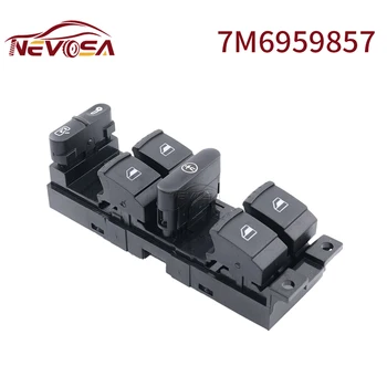 NEVOSA 7M6959857 Güç Pencere Kaldırıcı Kontrol Anahtarı Düğmesi VW SHARAN FORD GALAXY SEAT ALHAMBRA Kapı Kilidi Parçaları 13 Pins
