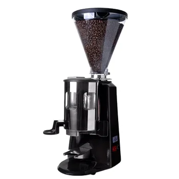 Profesyonel 64Mm 110V Df64 Alüminyum Paslanmaz Çelik Espresso 1Zpresso Düz Çapak Ticari Elektrikli Kahve Değirmeni