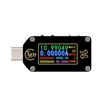 Rd Tc66 Tip-C Pd Tetik USB Voltmetre Ampermetre Gerilim 2 Yollu Akım Ölçer Multimetre Pd Şarj Cihazı Pil USB Tester1