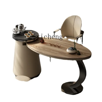 Yy Masa Sandalye Seti Yeni Çin Ev Ofis katı ahşap Küçük çay masası Bir çay masası