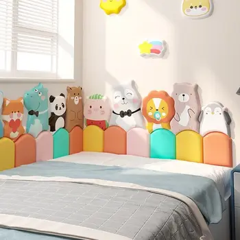 Çocuk Odası Karikatür Hayvan duvar çıkartmaları Anaokulu Anti-çarpışma Duvar Sticker Pad Kendinden yapışkanlı Yatak Odası Başlıkları Ev Dekor